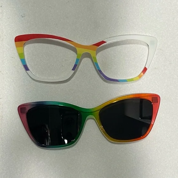 Pair Eyewear Rainbow Toppers for The Wanda - Picture 1 of 1